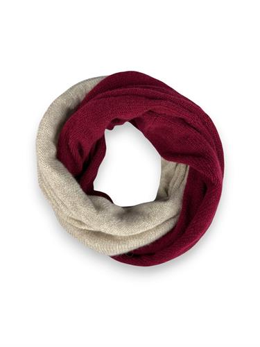 SCALDACOLLO BICOLORE 100%CASHMERE
