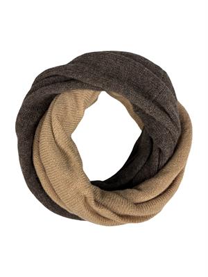 SCALDACOLLO BICOLORE 100%CASHMERE