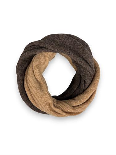 SCALDACOLLO BICOLORE 100%CASHMERE