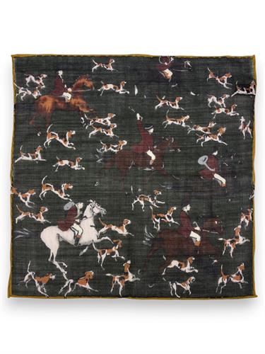 POCHETTE 45X45 100%LANA ORLO A MANO