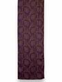 SCIARPA OTELLO DOPPIATA 100%SETA/LANA 33X170