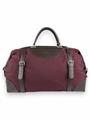 ERCOLANO BORSONE TESSUTO E PELLE 50X35X27