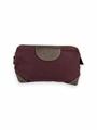 GAJOLA S  NECESSEIRE TESSUTO E PELLE 17X10X5