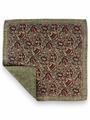 POCHETTE DOUBLE FACE 33X33 100%SETA ORLO A MANO