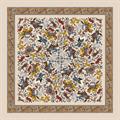 SQUARE-FOULARD 140X140 90%MODAL 10%CASHMERE