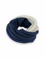 SCALDACOLLO BICOLORE 100%CASHMERE